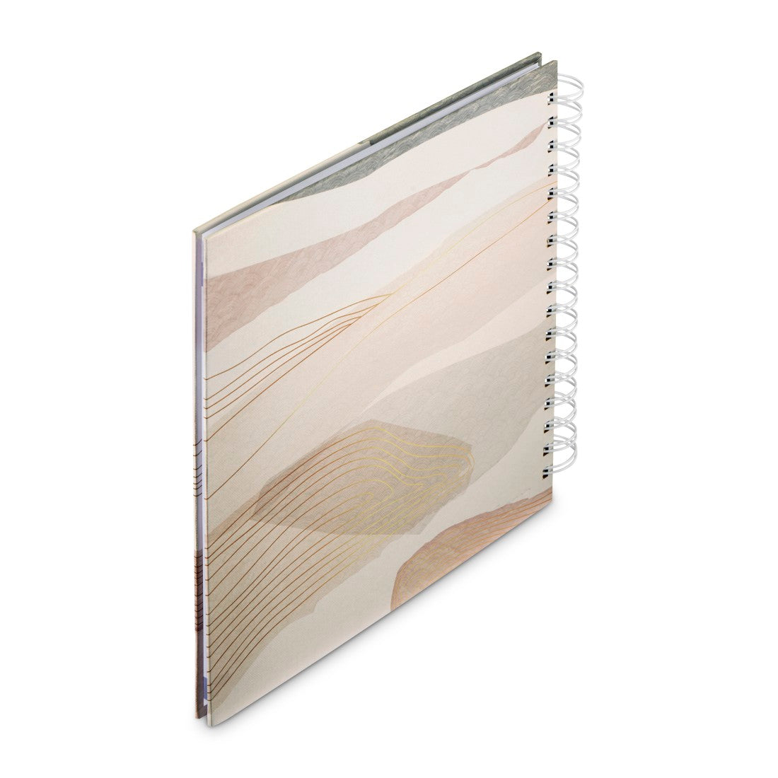 Hama Spiral-Album "Watercolor", 28x24 cm, 50 weiße Seiten, Braun