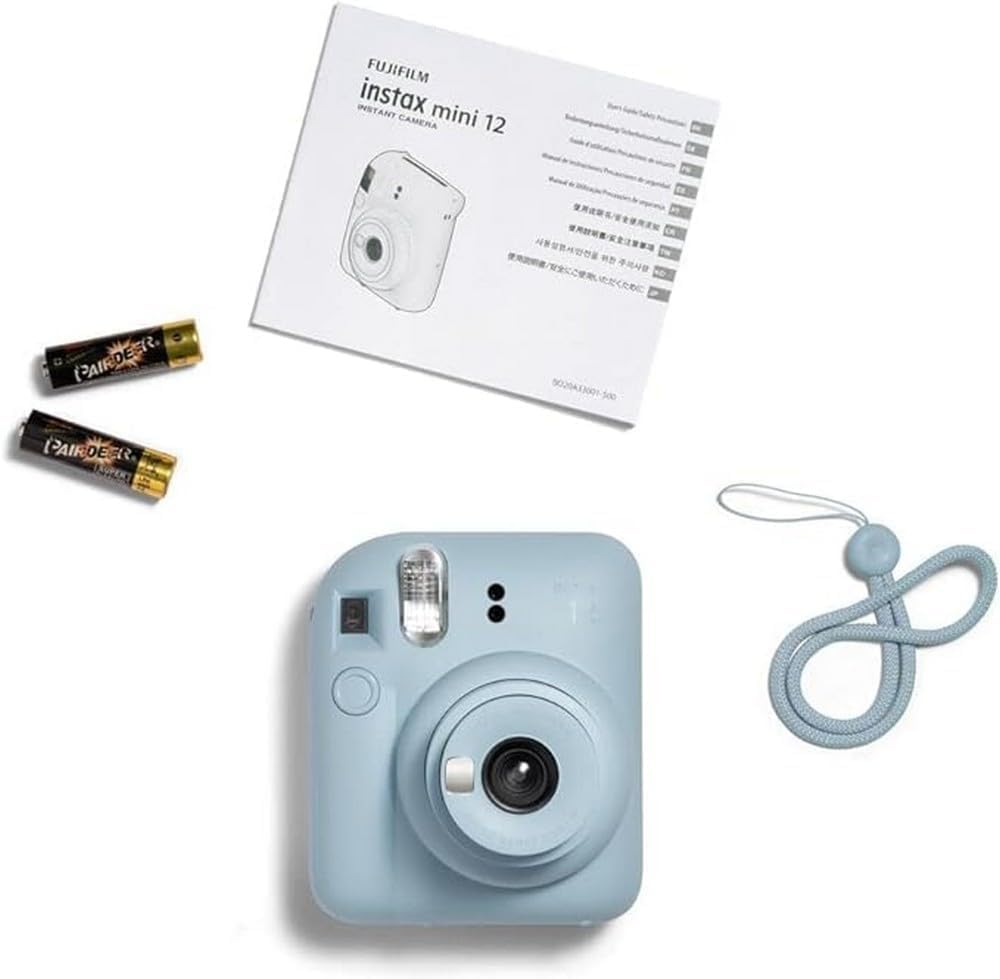 INSTAX Mini 12 Sofortbildkamera Pastel-Blue