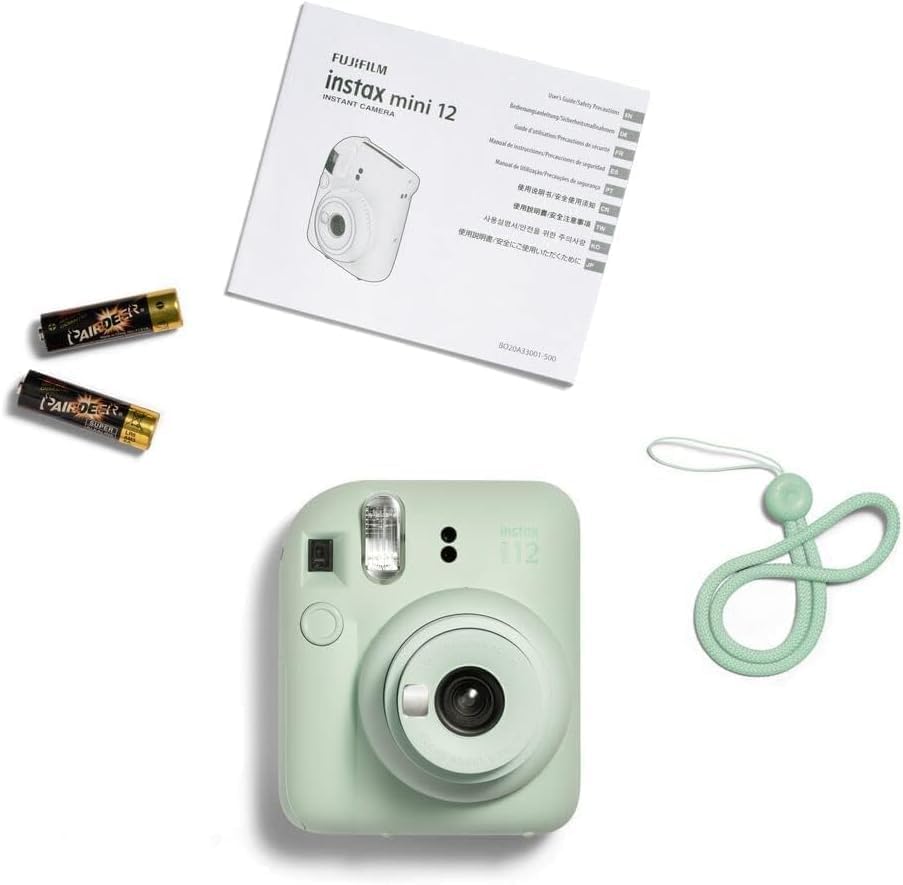 INSTAX Mini 12 Sofortbildkamera Mint-Green