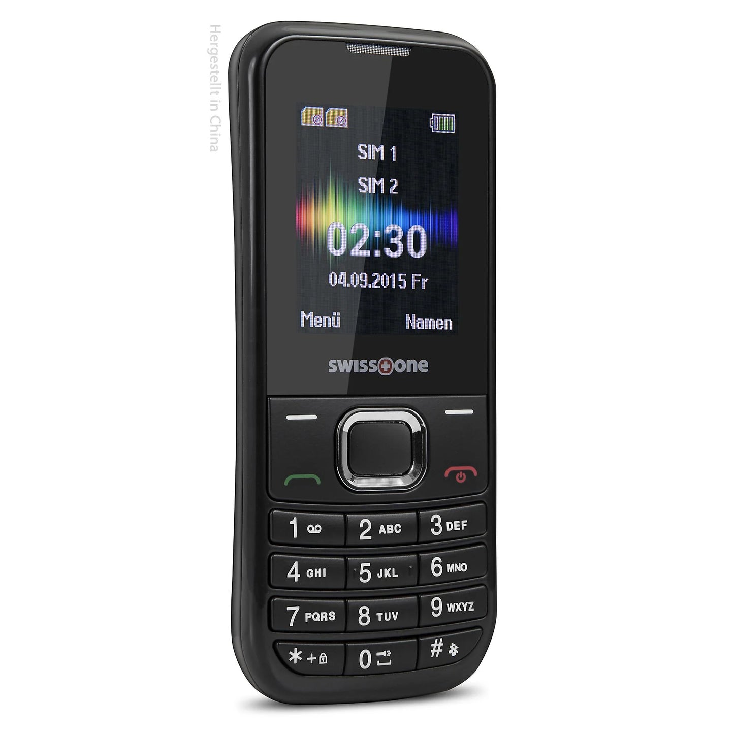 Swisstone SC 230 schwarz Dual-Sim Mobiltelefon