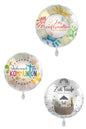 Luftballon - Taufe/Kommunion/Konfirmation - Folie 43-86 cm inkl. Heliumfüllung