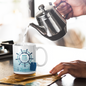 Keramiktasse LENA weiß